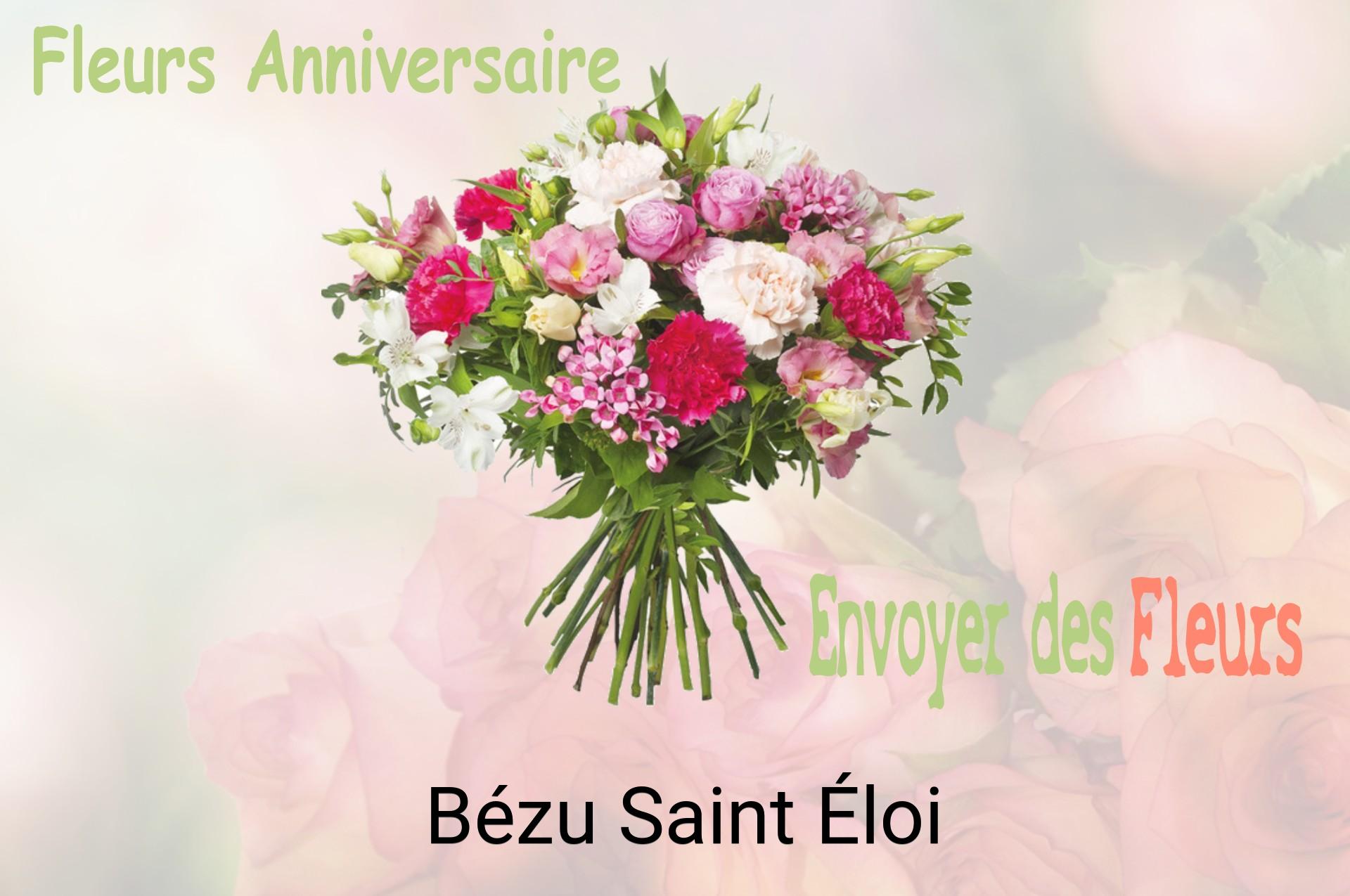 Bouquet de fleurs d’anniversaire livré à Bézu-Saint-Éloi